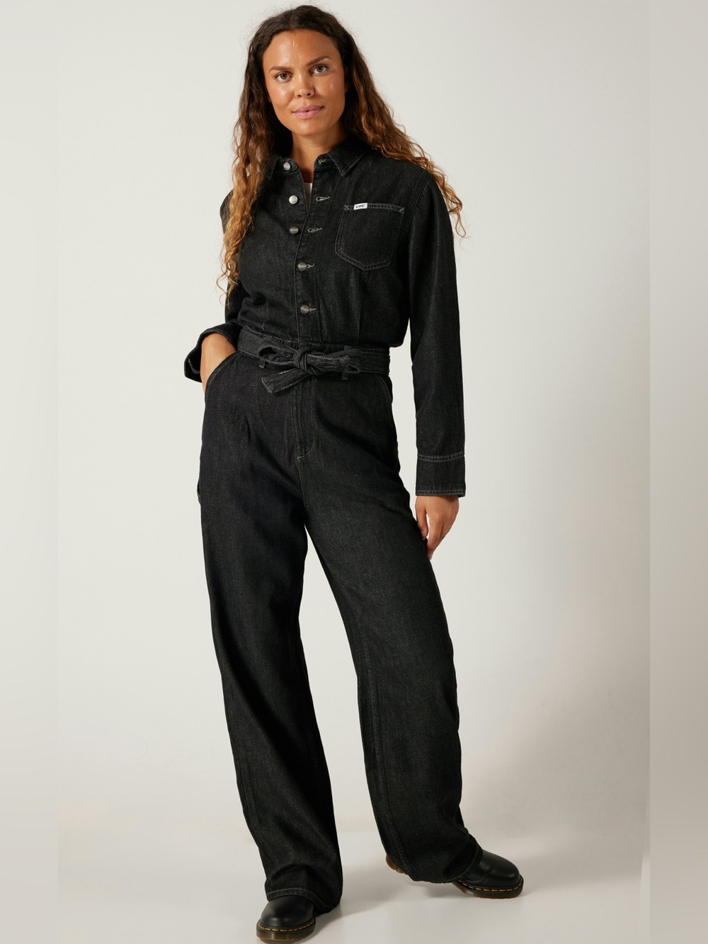 Lee sample black chore coveralls union suit boiler suit